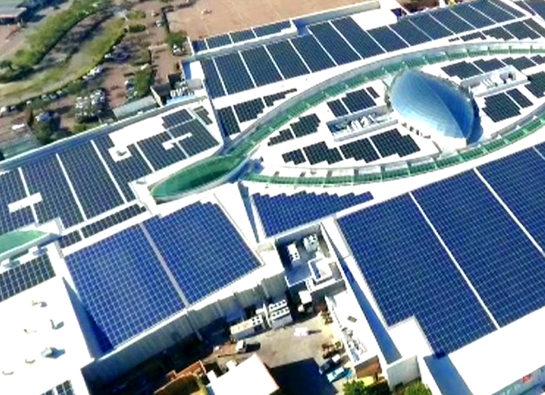 3900 kWp (DC)  3000 kWp (AC) Solar PV and electrical installation